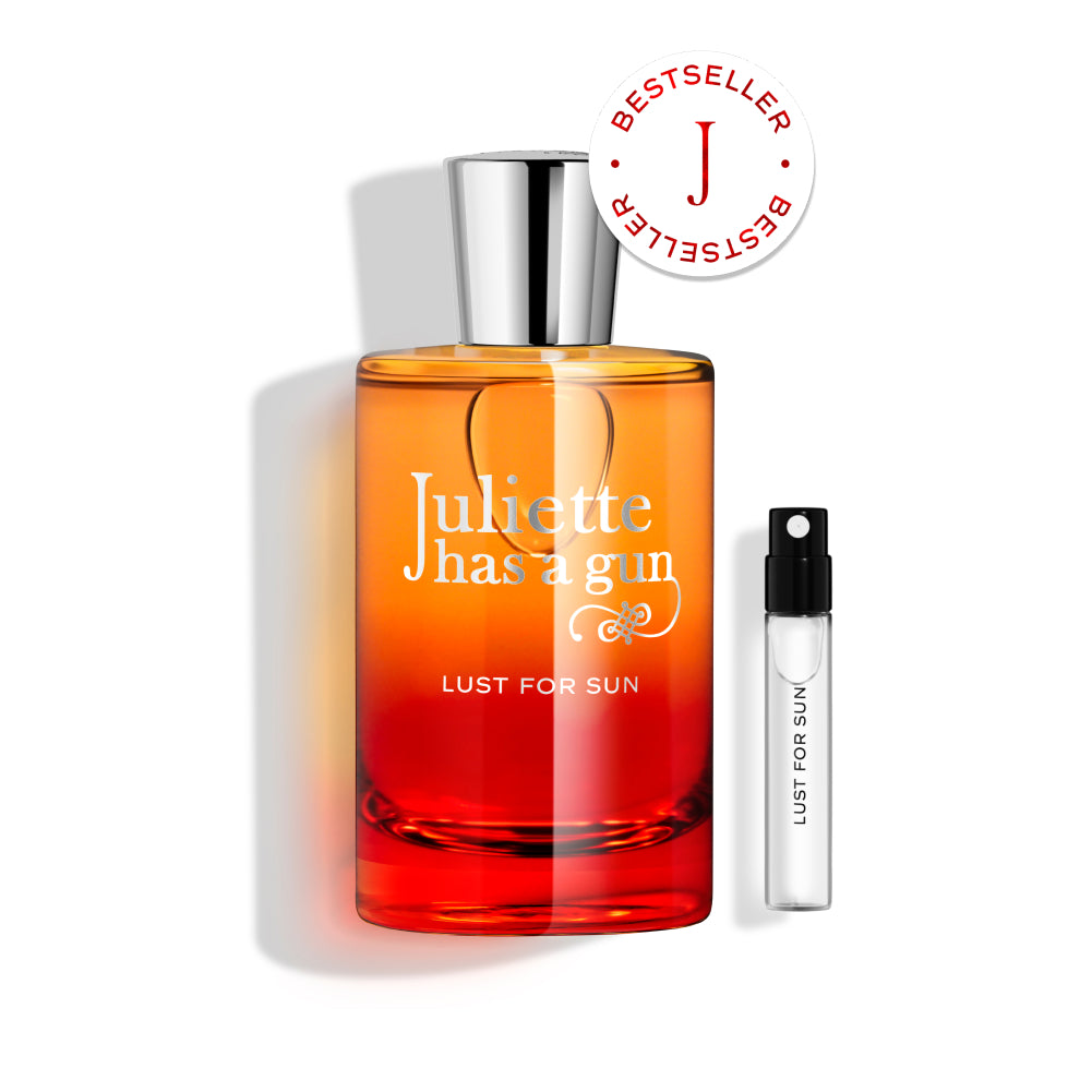 Lust for Sun parfum 100ml et échantillon