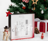 the perfect gift set by Juliette has a gun under a christmas tree with presents 